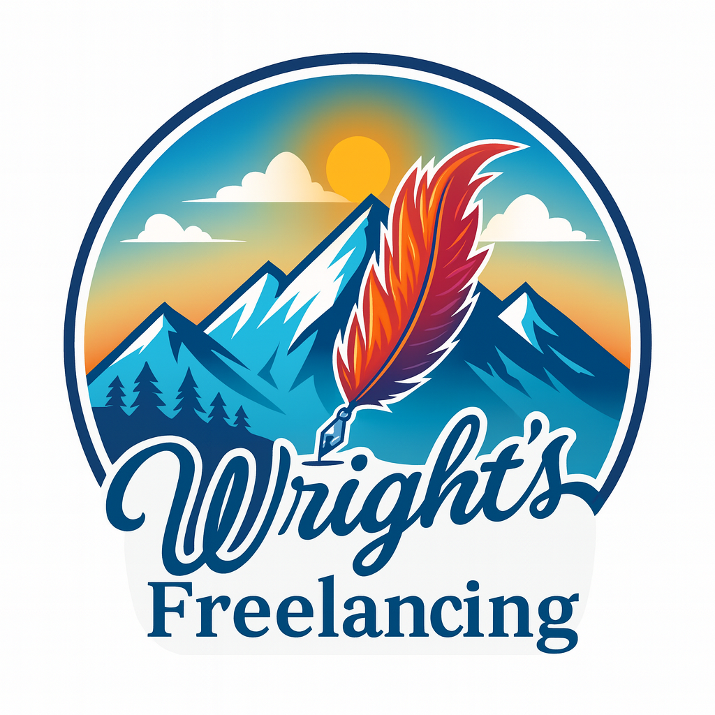 Wright's Freelancing Co. logo