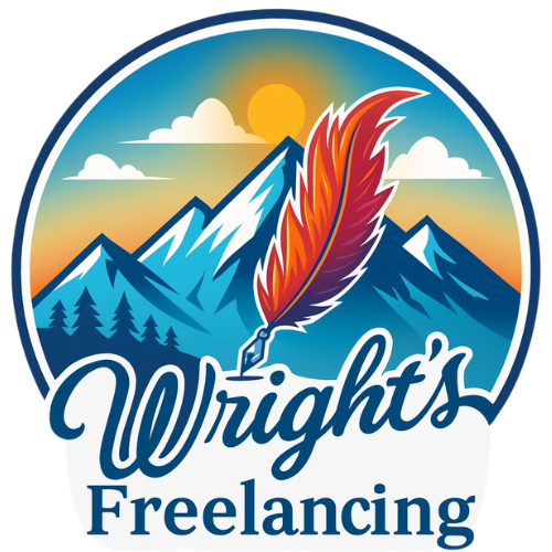 Wright's Freelancing Co. logo